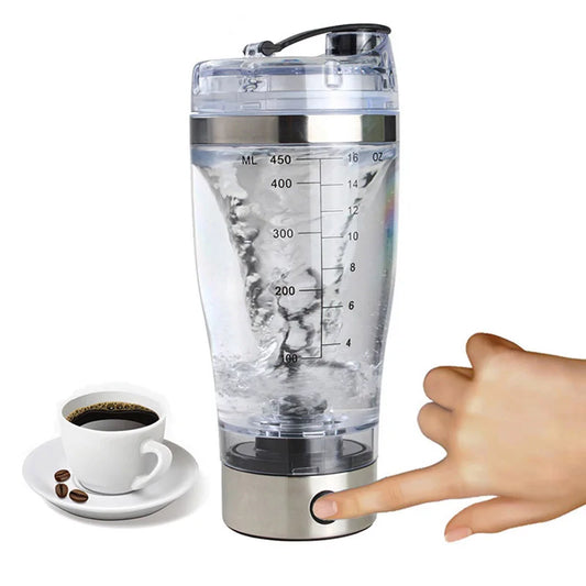 Portable Electric Tornado Mixing Water Bottle